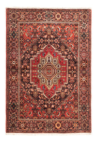 Alfombra persa - Nómada - 140 x 102 cm - azul oscuro