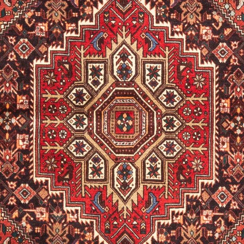 Alfombra persa - Nómada - 140 x 102 cm - azul oscuro