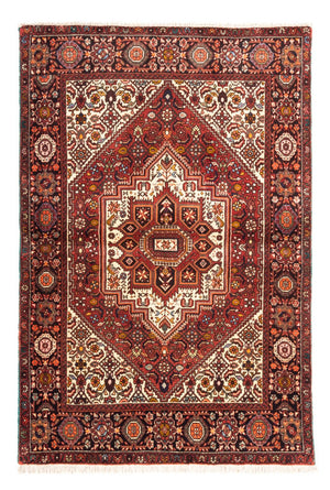Alfombra persa - Nómada - 145 x 102 cm - rojo