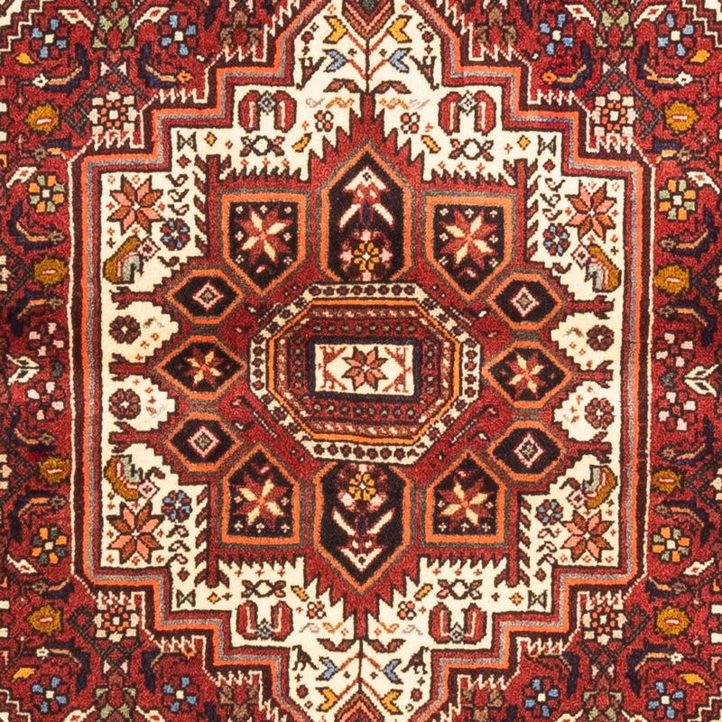 Alfombra persa - Nómada - 145 x 102 cm - rojo