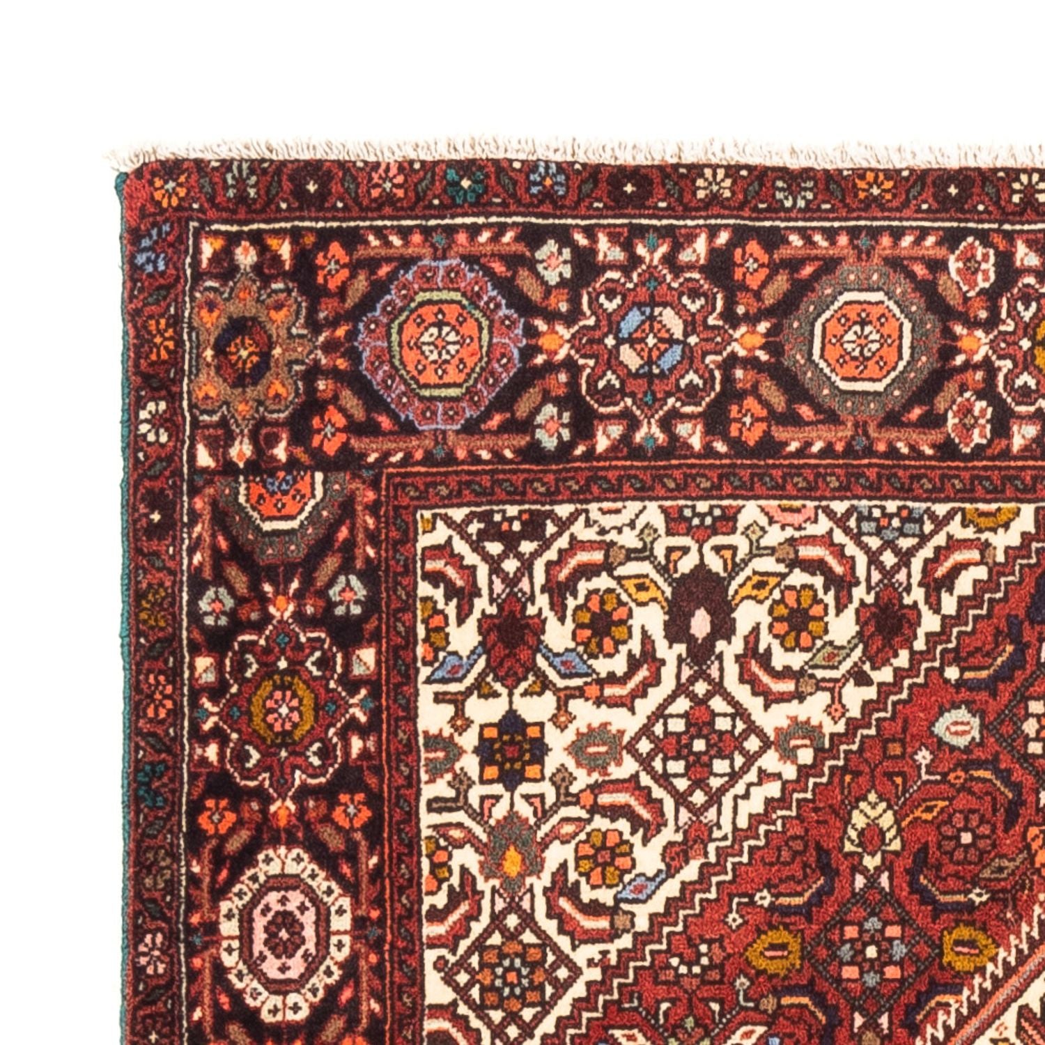 Alfombra persa - Nómada - 145 x 102 cm - rojo