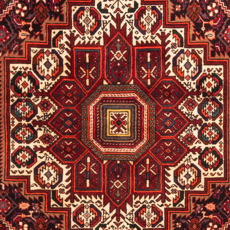 Alfombra Gabbeh - Loribaft Persa - 157 x 100 cm - rojo