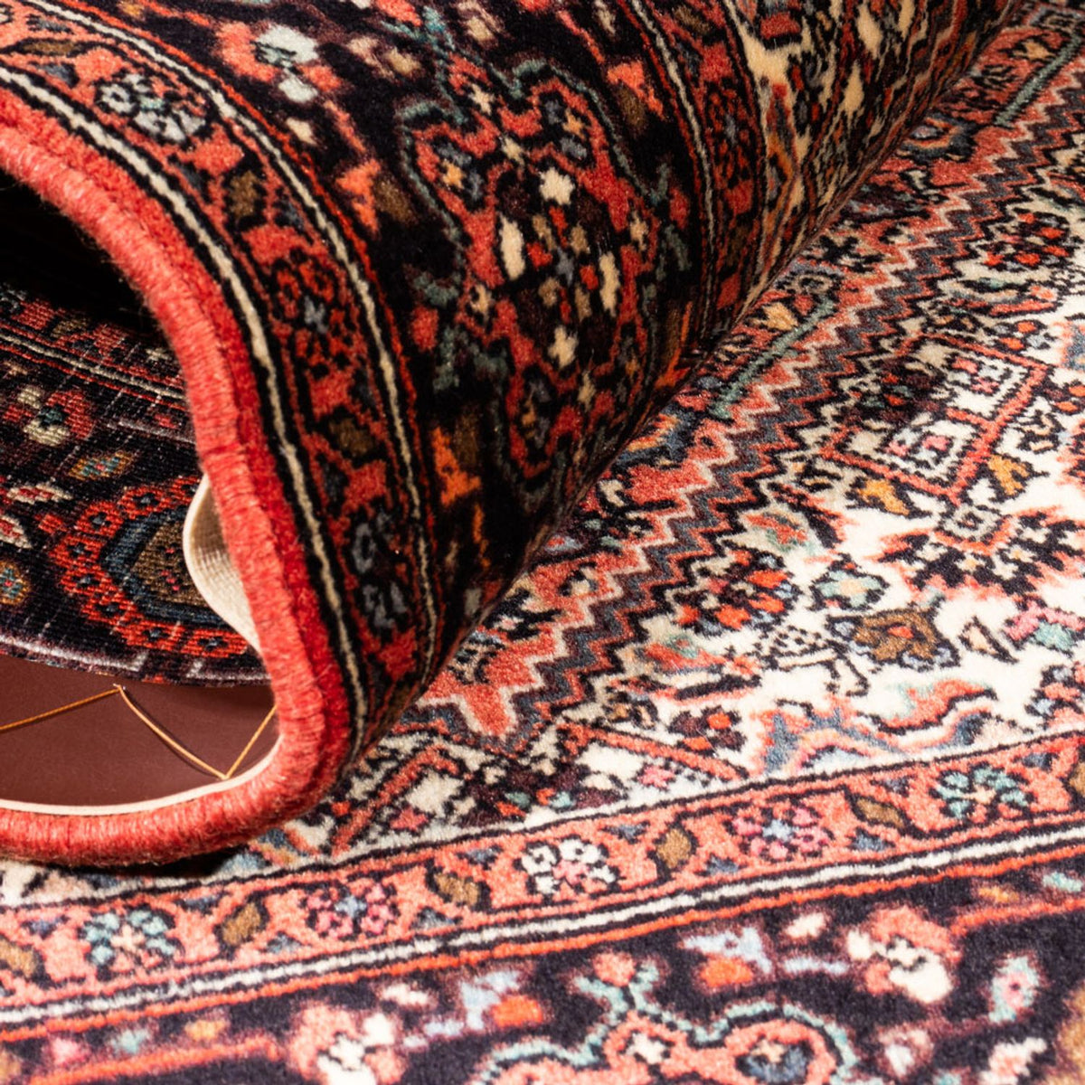 Alfombra persa - Nómada - 155 x 106 cm - rojo
