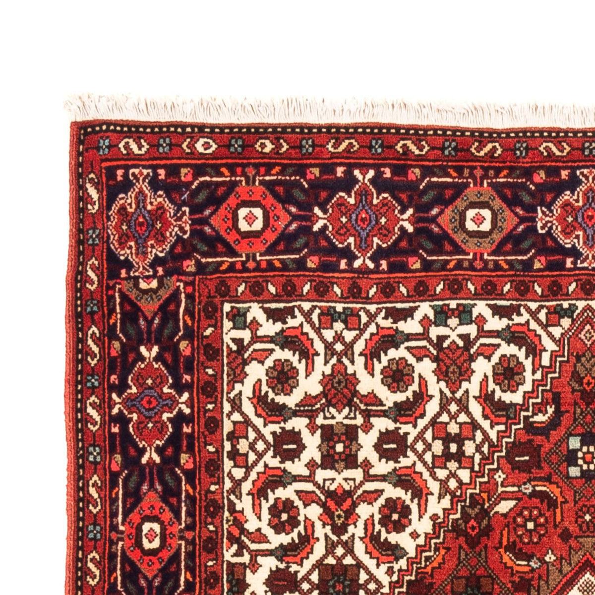Alfombra persa - Nómada - 155 x 107 cm - rojo