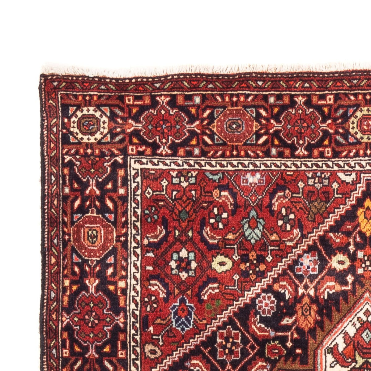 Alfombra persa - Nómada - 147 x 102 cm - rojo