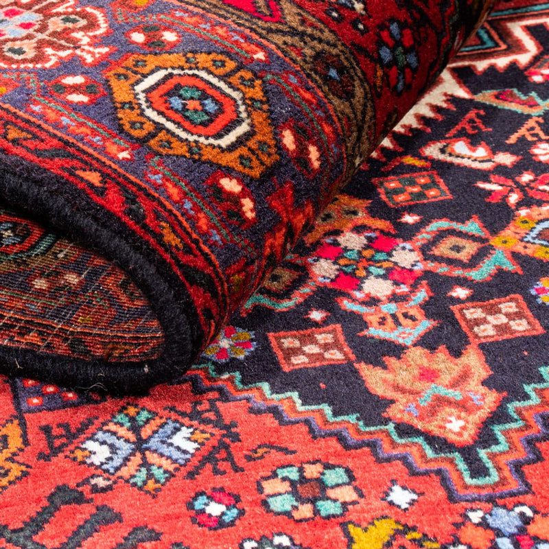 Alfombra persa - Nómada - 159 x 110 cm - rojo