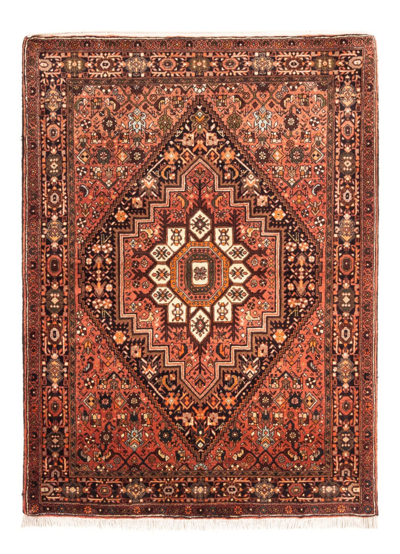 Alfombra persa - Nómada - 155 x 109 cm - rojo