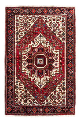 Alfombra persa - Nómada - 156 x 107 cm - rojo