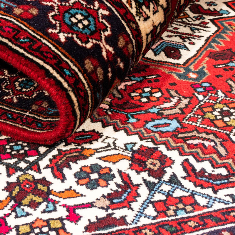 Alfombra persa - Nómada - 156 x 107 cm - rojo