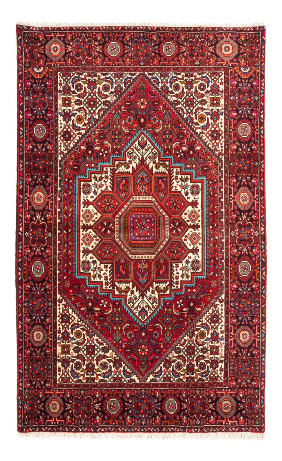 Alfombra persa - Nómada - 165 x 106 cm - rojo