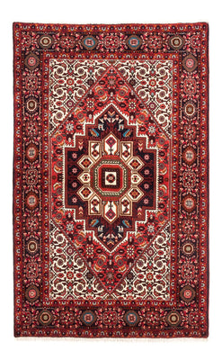 Alfombra persa - Nómada - 151 x 103 cm - rojo