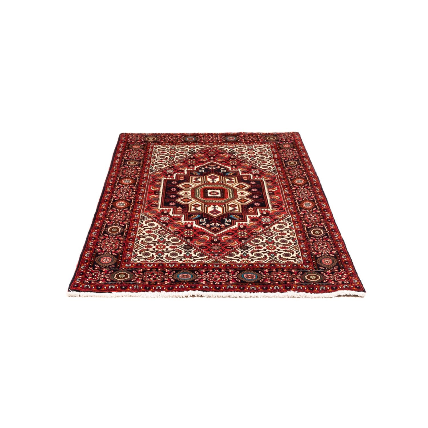 Alfombra persa - Nómada - 151 x 103 cm - rojo