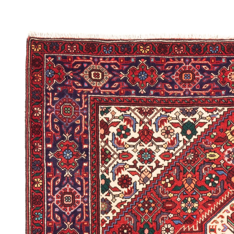 Alfombra persa - Nómada - 144 x 110 cm - rojo