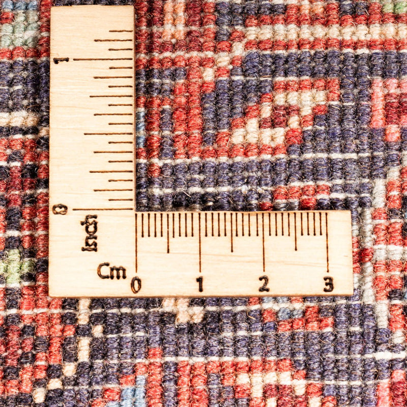 Alfombra persa - Nómada - 144 x 110 cm - rojo