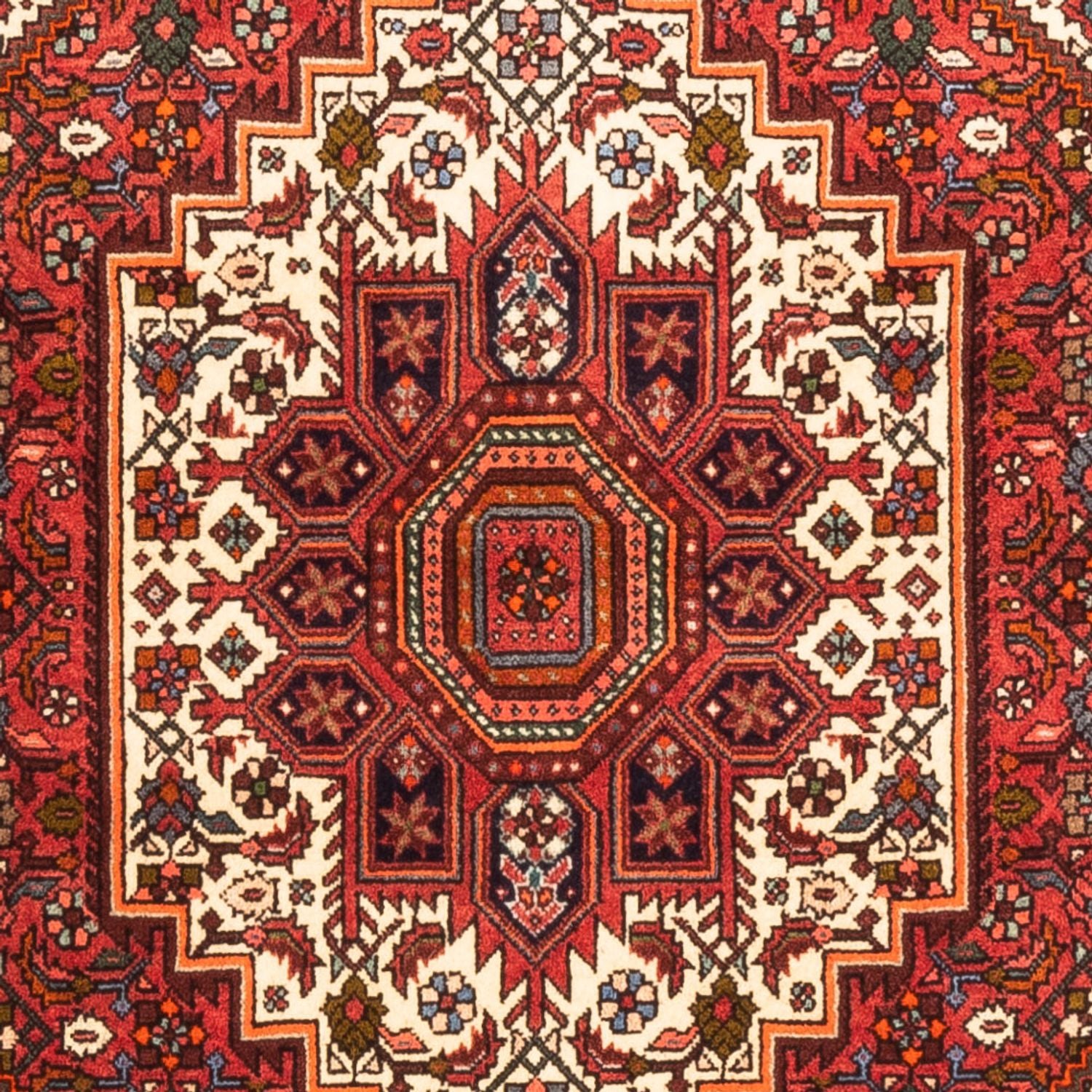 Alfombra persa - Nómada - 155 x 112 cm - beige
