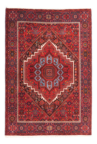 Alfombra persa - Nómada - 150 x 101 cm - rojo