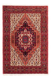 Gholtogh Alfombra 108x155cm - Alfombra persa - Rectángulo / Beige / 108 x 155 cm Rectángulo