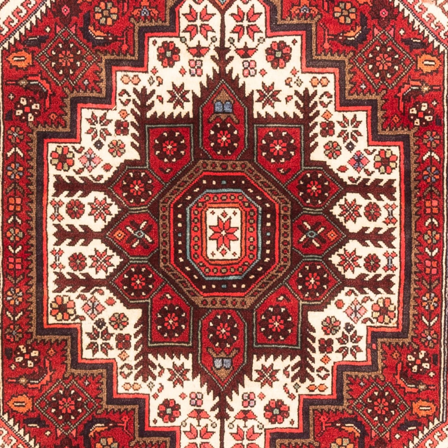 Alfombra persa - Nómada - 143 x 96 cm - beige