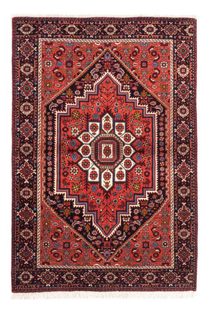 Alfombra persa - Nómada - 145 x 100 cm - rojo