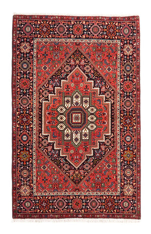Alfombra persa - Nómada - 152 x 100 cm - rojo