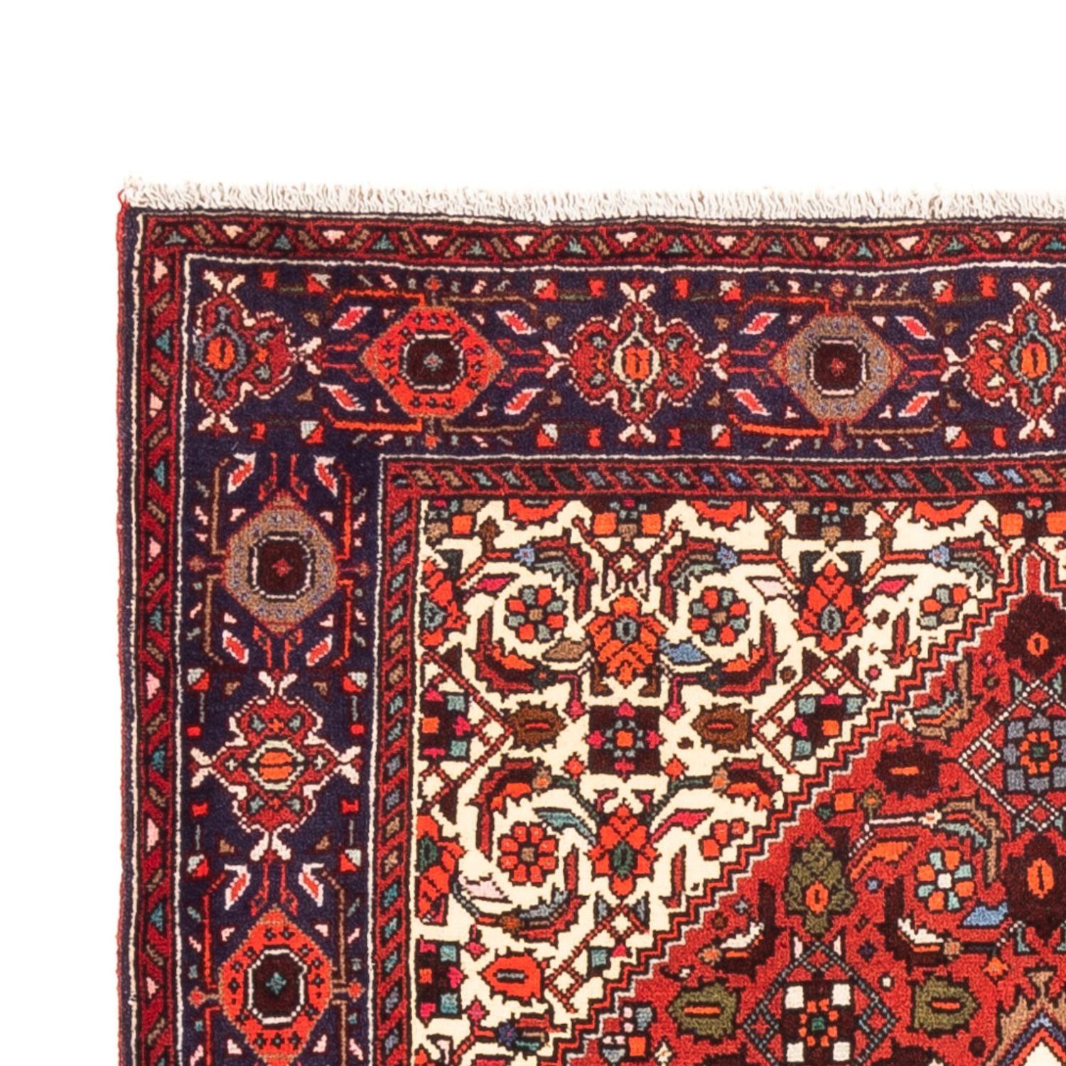 Alfombra persa - Nómada - 160 x 100 cm - rojo