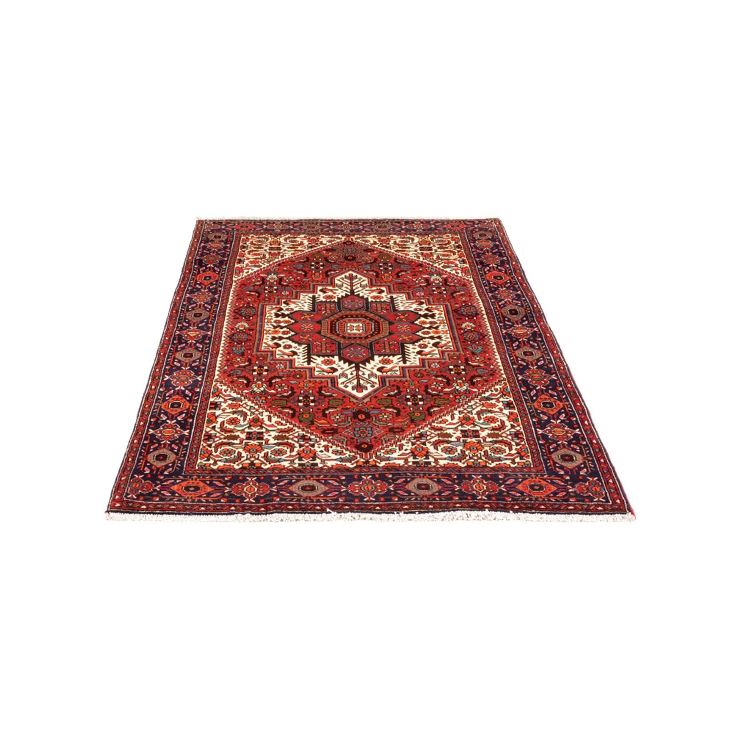 Alfombra persa - Nómada - 160 x 100 cm - rojo