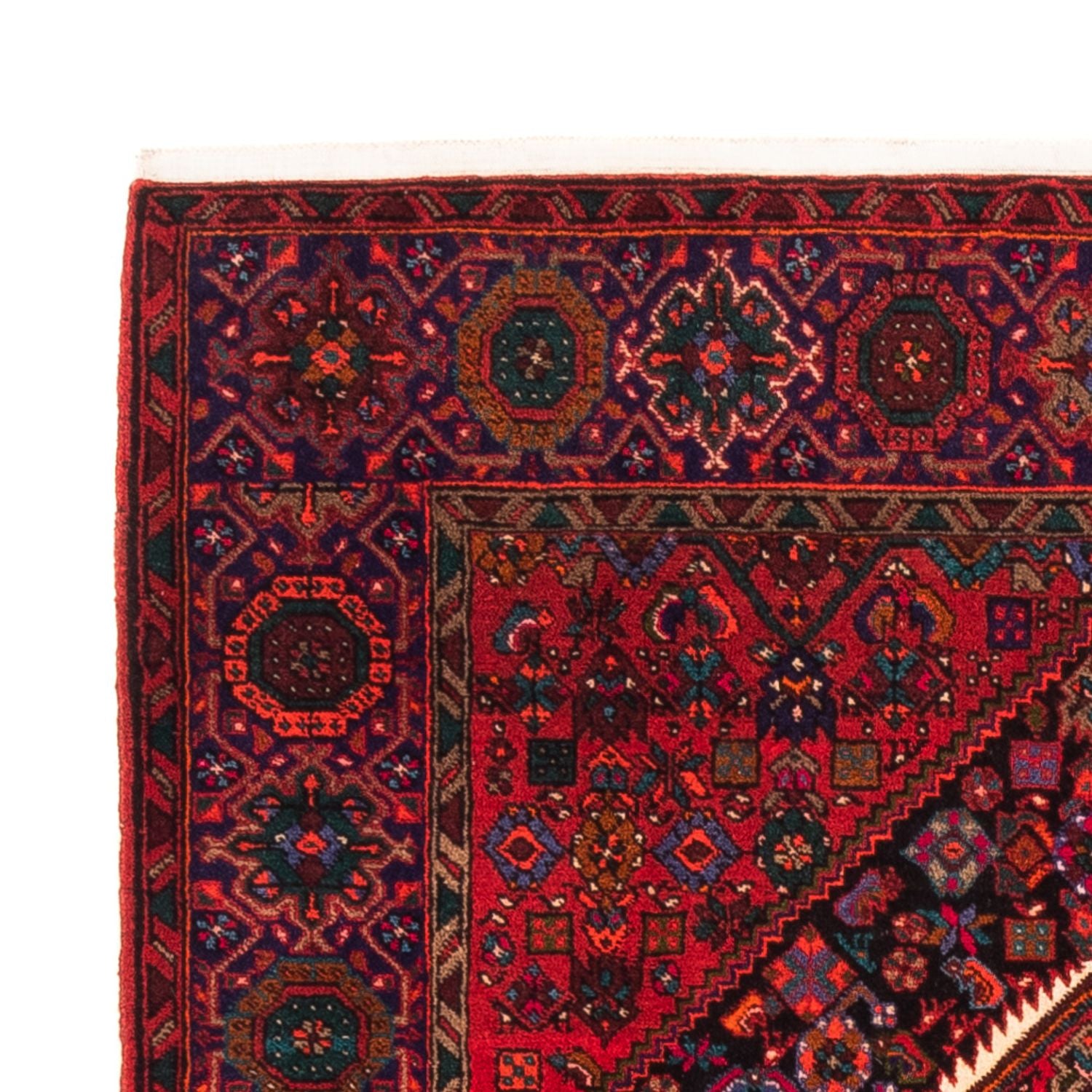 Alfombra persa - Nómada - 155 x 101 cm - rojo