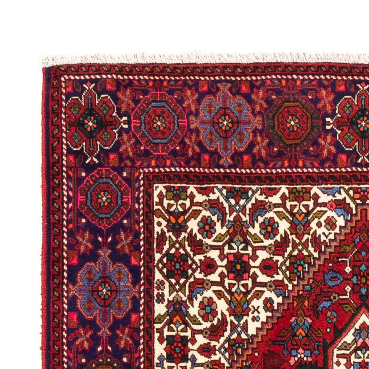 Alfombra persa - Nómada - 155 x 100 cm - rojo