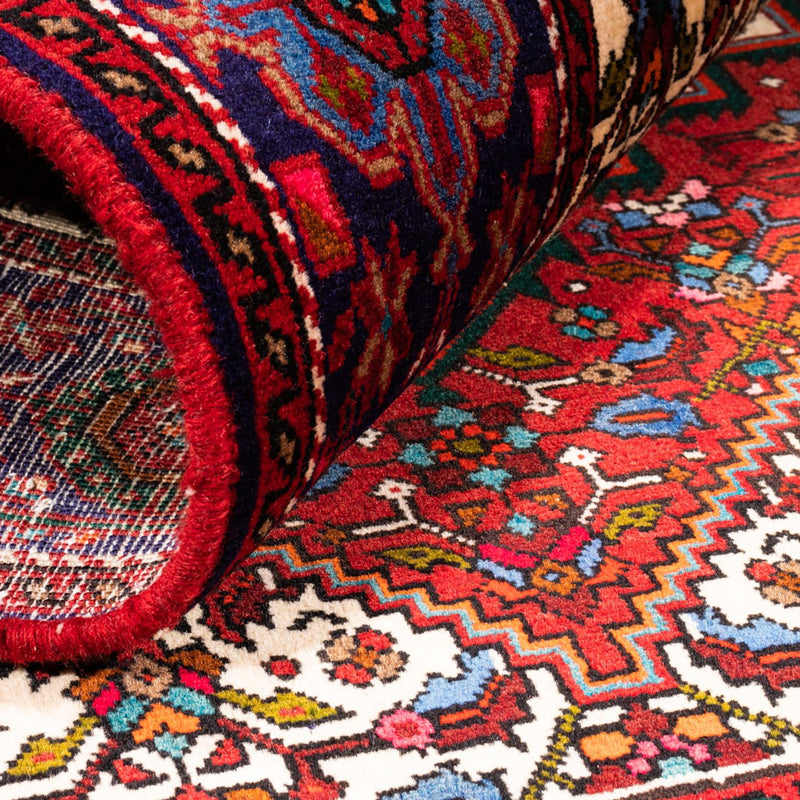 Alfombra persa - Nómada - 155 x 100 cm - rojo