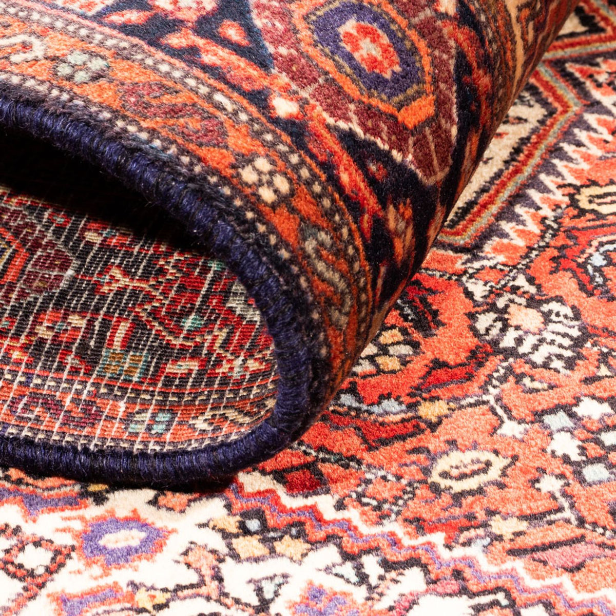 Alfombra persa - Nómada - 153 x 103 cm - rojo