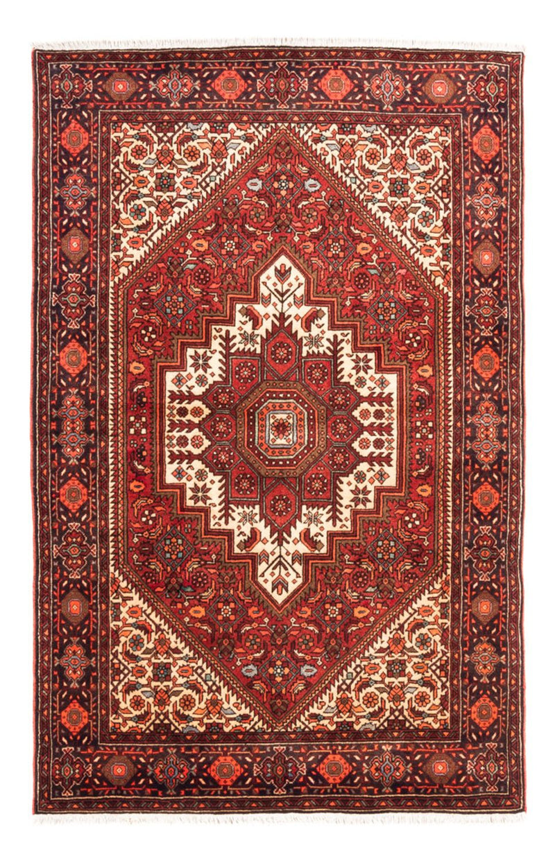 Alfombra persa - Nómada - 149 x 98 cm - rojo
