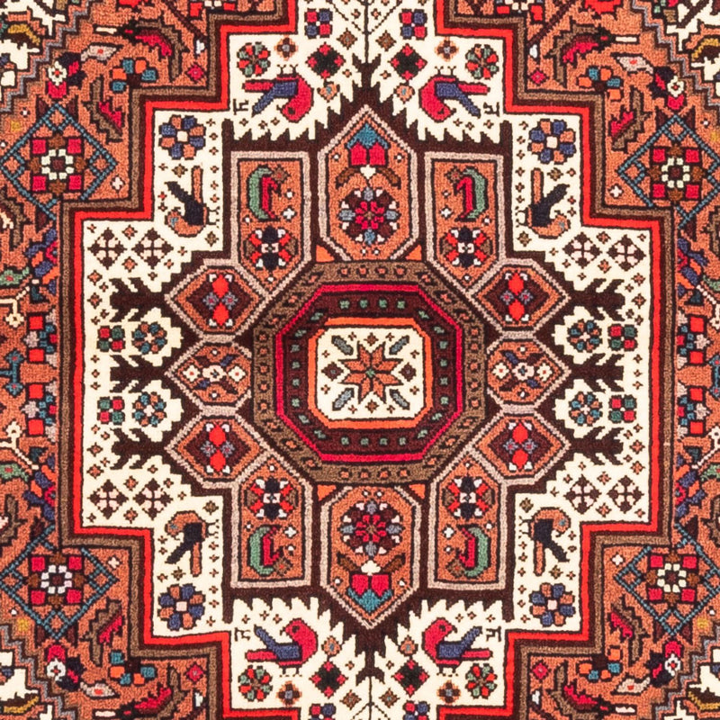 Alfombra persa - Nómada - 146 x 100 cm - rojo
