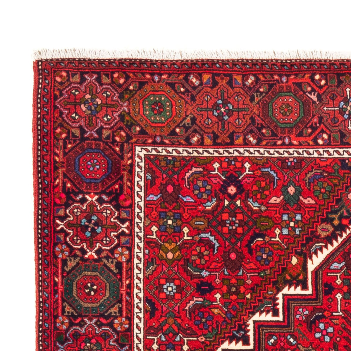 Alfombra persa - Nómada - 145 x 100 cm - rojo