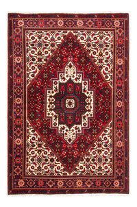 Alfombra persa - Nómada - 146 x 102 cm - rojo
