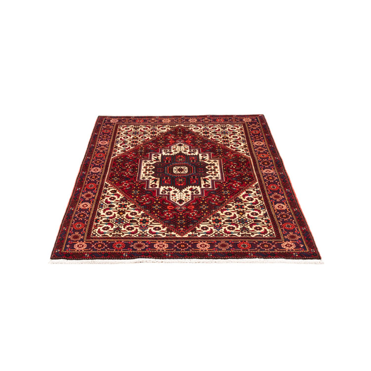 Alfombra persa - Nómada - 146 x 102 cm - rojo