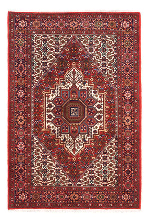 Alfombra persa - Nómada - 148 x 98 cm - rojo
