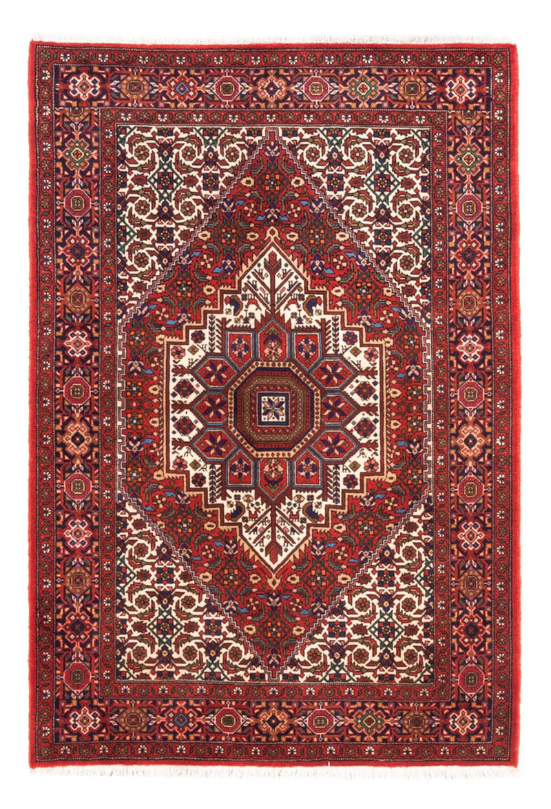 Alfombra persa - Nómada - 148 x 98 cm - rojo