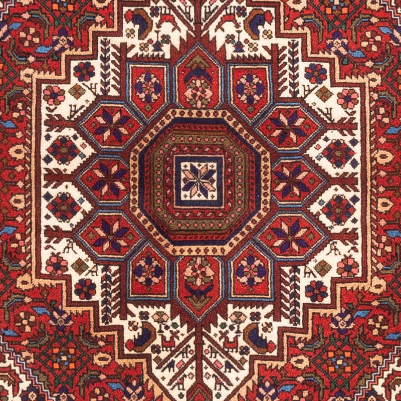 Alfombra persa - Nómada - 148 x 98 cm - rojo