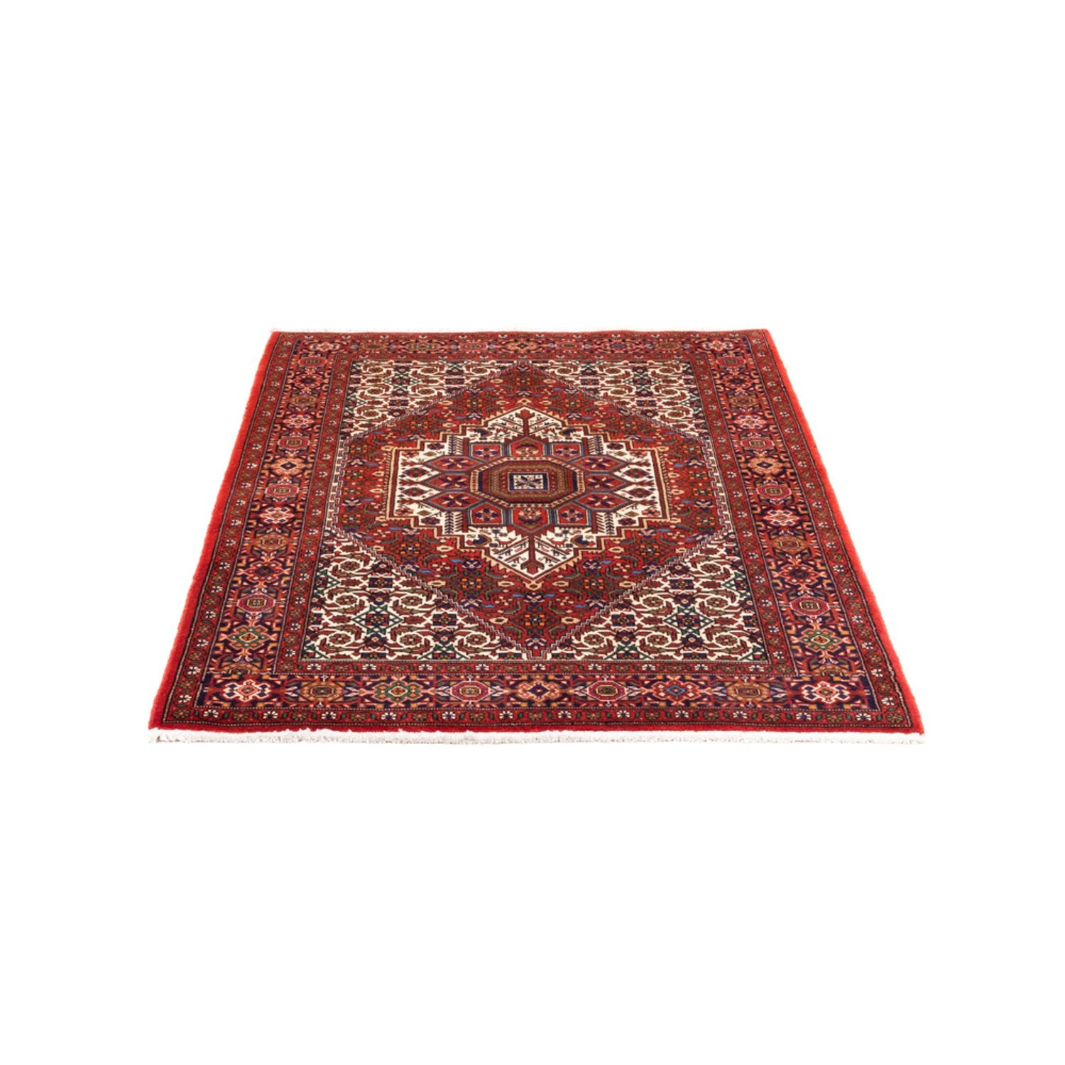 Alfombra persa - Nómada - 148 x 98 cm - rojo