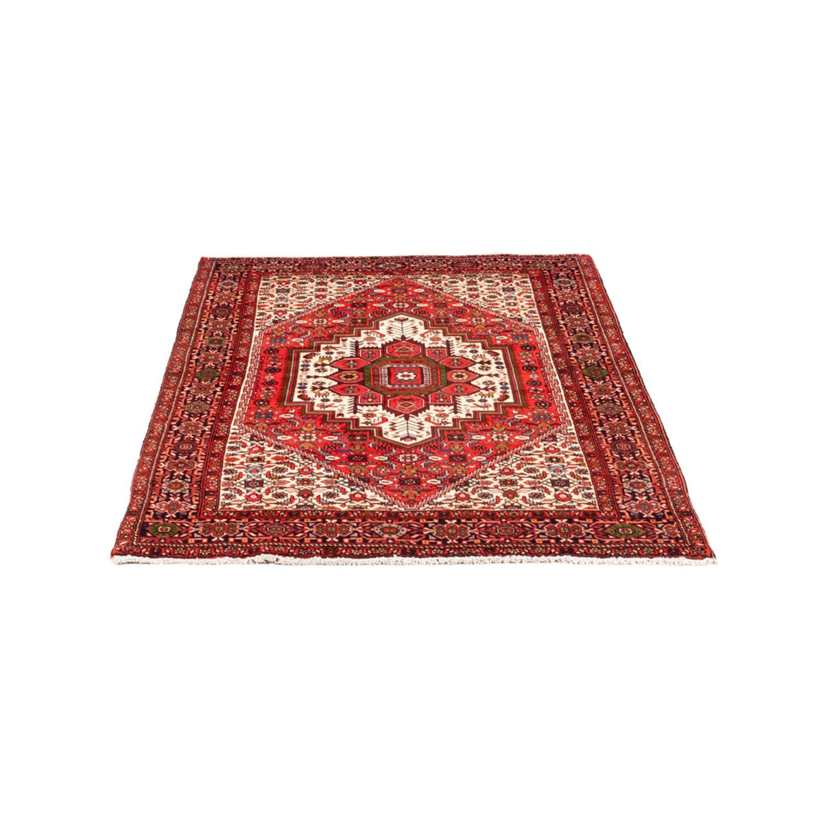 Alfombra persa - Nómada - 147 x 100 cm - rojo