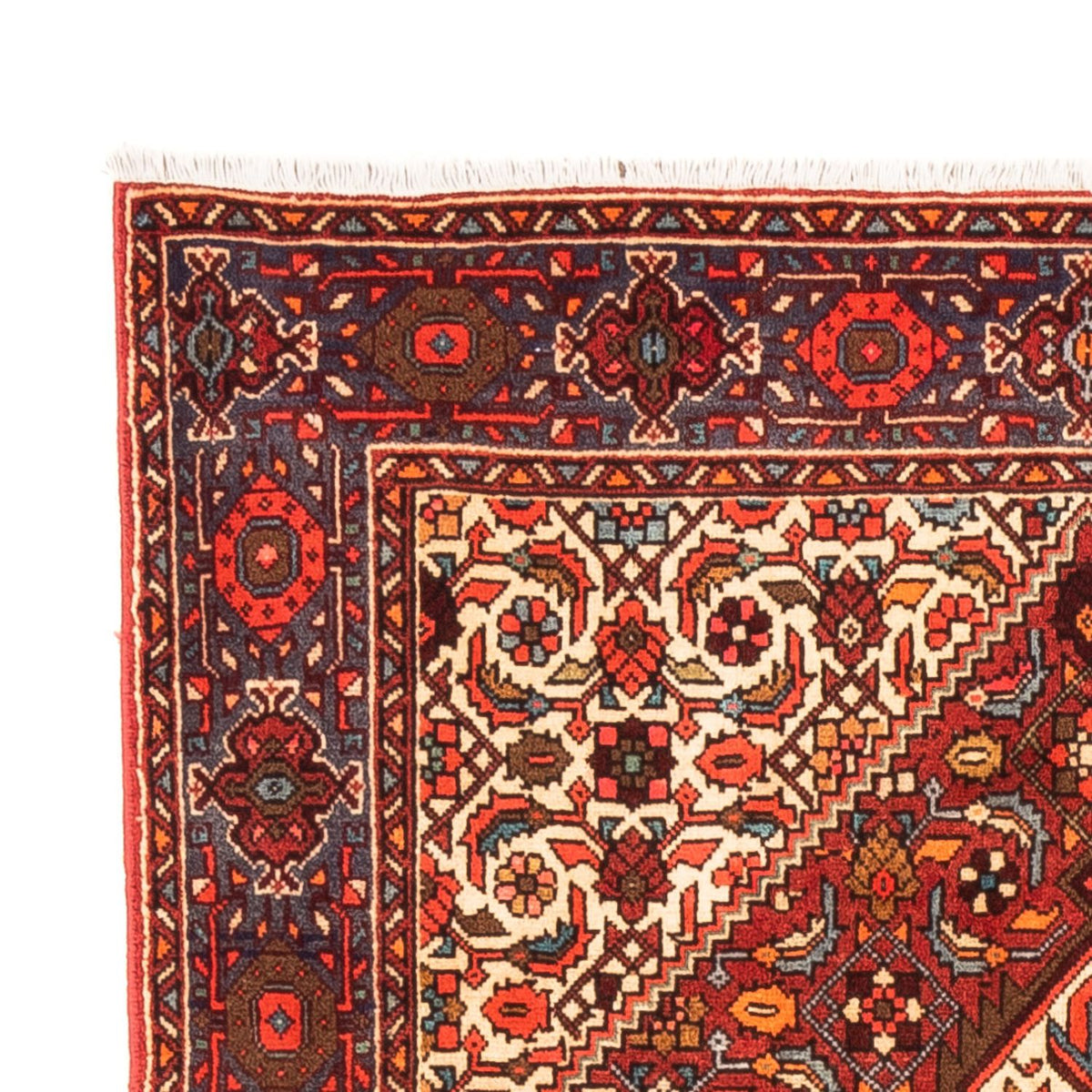 Alfombra persa - Nómada - 148 x 96 cm - rojo