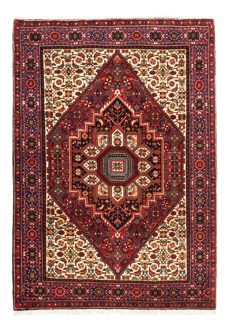 Alfombra persa - Nómada - 150 x 102 cm - rojo