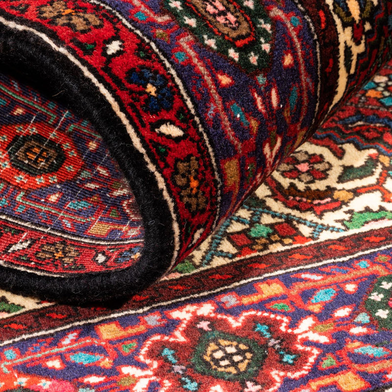 Alfombra persa - Nómada - 150 x 102 cm - rojo