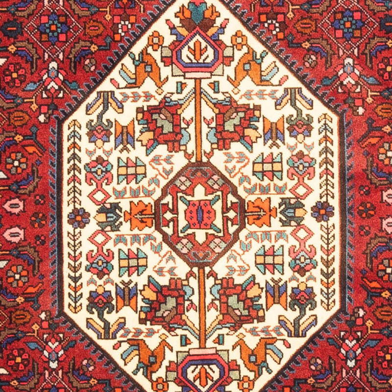 Alfombra persa - Nómada - 155 x 100 cm - rojo