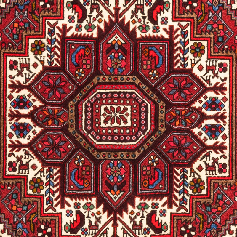Alfombra persa - Nómada - 150 x 98 cm - rojo