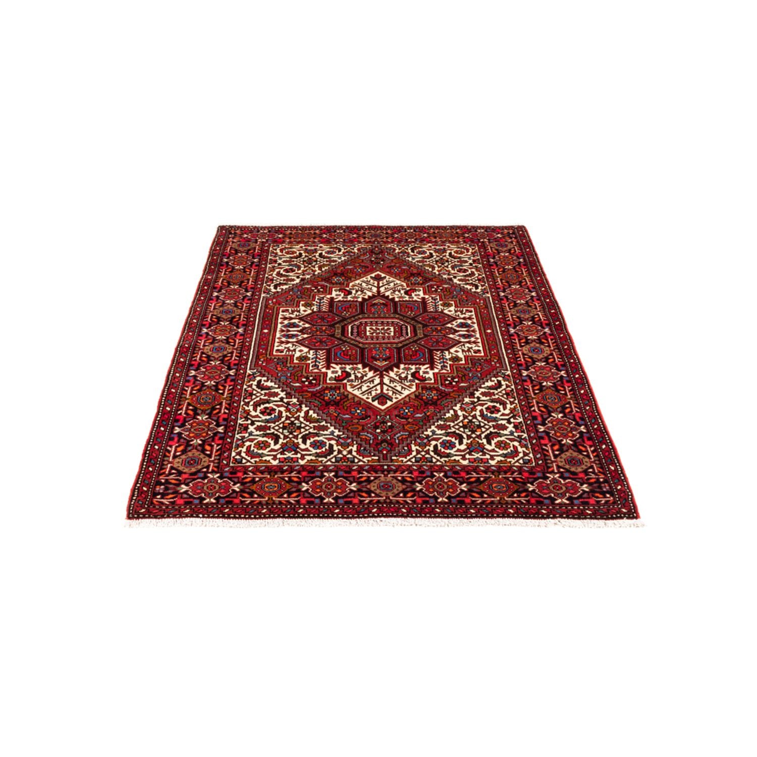 Alfombra persa - Nómada - 150 x 98 cm - rojo