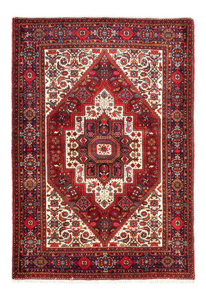 Alfombra persa - Nómada - 147 x 104 cm - rojo