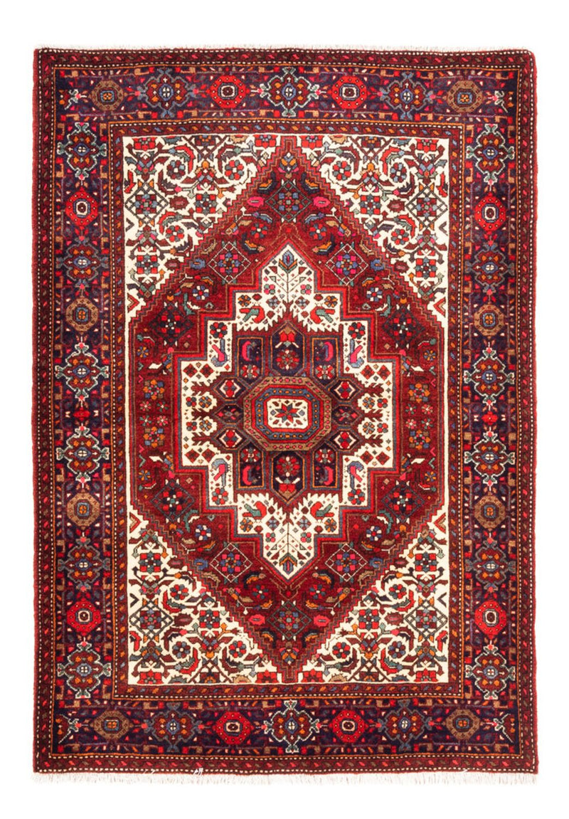 Alfombra persa - Nómada - 147 x 104 cm - rojo