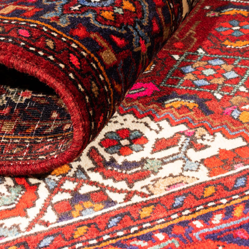 Alfombra persa - Nómada - 147 x 104 cm - rojo
