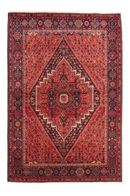 Alfombra persa - Nómada - 148 x 100 cm - rojo